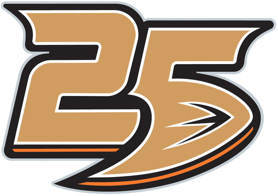 Anaheim Ducks 2019 Anniversary Logo t shirts iron on transfers